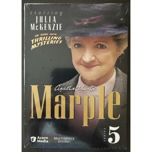 FACTORY SEALED Agatha Christies Marple: Series 5 DVD 4 Disc Bonus Garden Disc